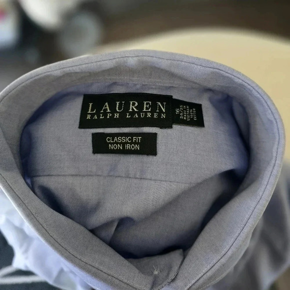 Ralph Lauren Extra Large Long Sleeve Dress Shirt - Picture 6 of 6